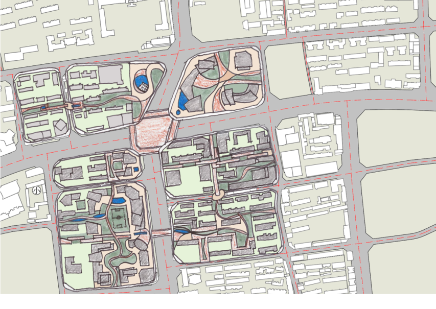 Heifei SanXiaoKou Area Transportation and Land Use Planning Integration Study