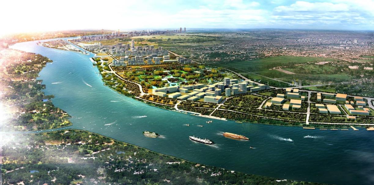 Shanghai Yangpu Waterfront Overall Urban Design