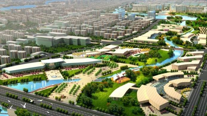 Ulanhot Hedong District Urban Design