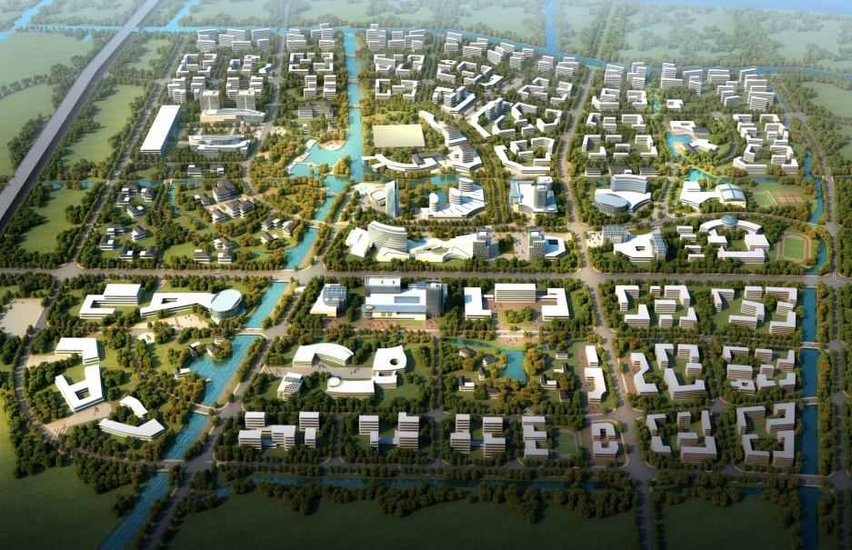 Shanghai Changxing Island Phoenix Town East District Urban Design