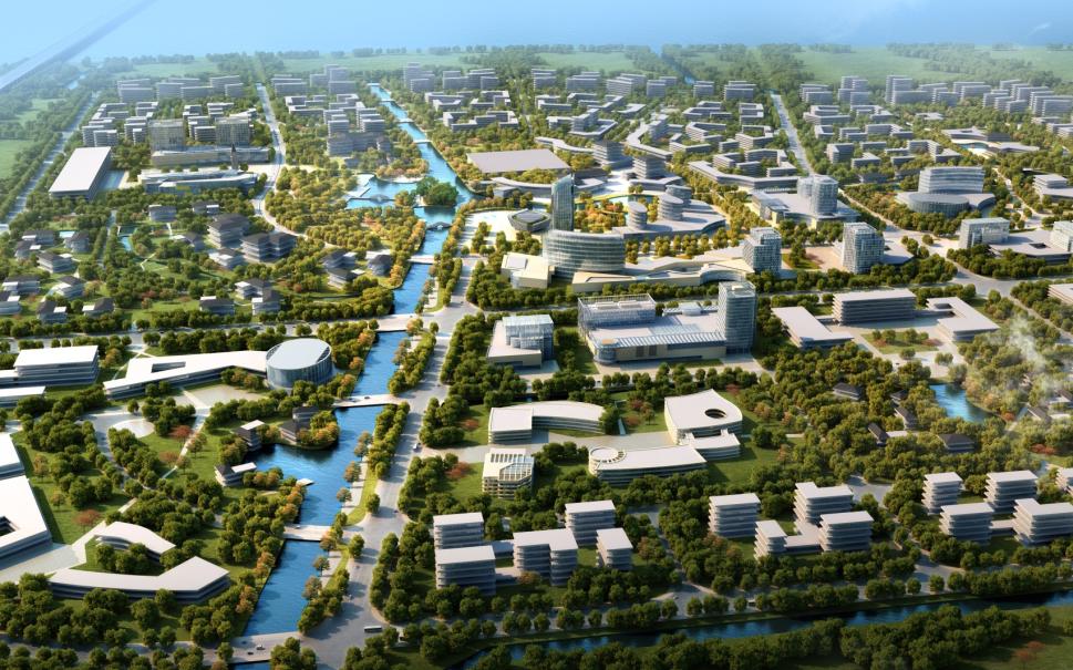 Shanghai Changxing Island Phoenix Town East District Urban Design