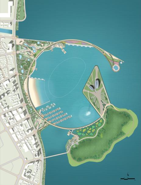 Zhuhai Xiangzhou Harbor Comprehensive Master Plan Concept Design