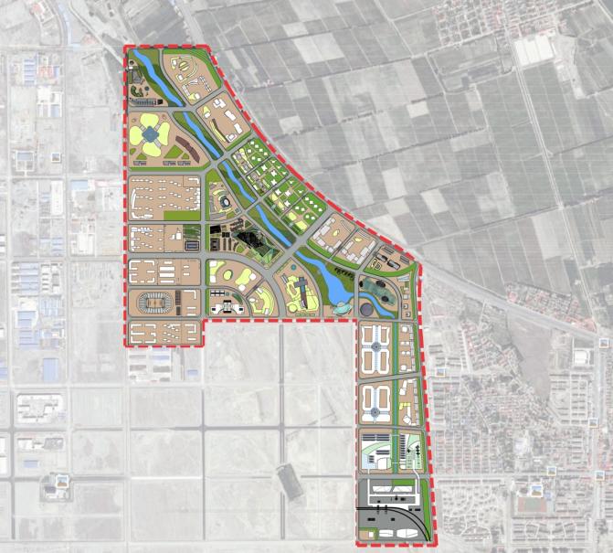 Khorgos New Silk Road (Cross-Border) Financial Town General Master Planning 